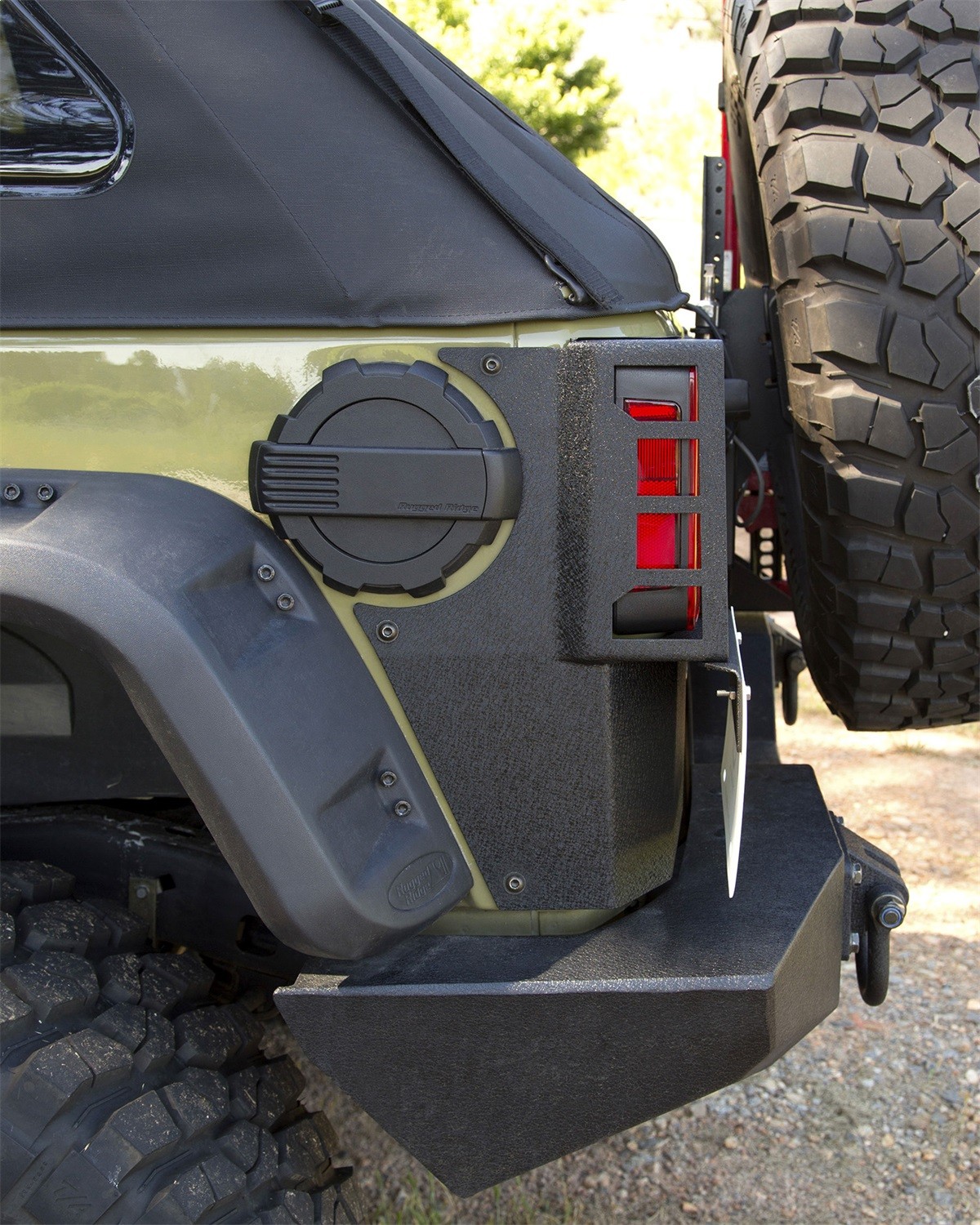 Rugged Ridge 11615.20 XHD Corner Guard Fits 07-18 Wrangler (JK)