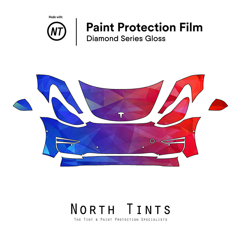 Tesla Model 3 2017-2022 Paint Protection Film Clear Bra PPF Kit
