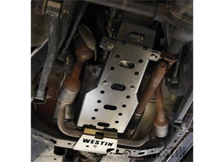 Westin 42-21015 For 12-18 Wrangler Textured Black Oil Pan Skid Plate