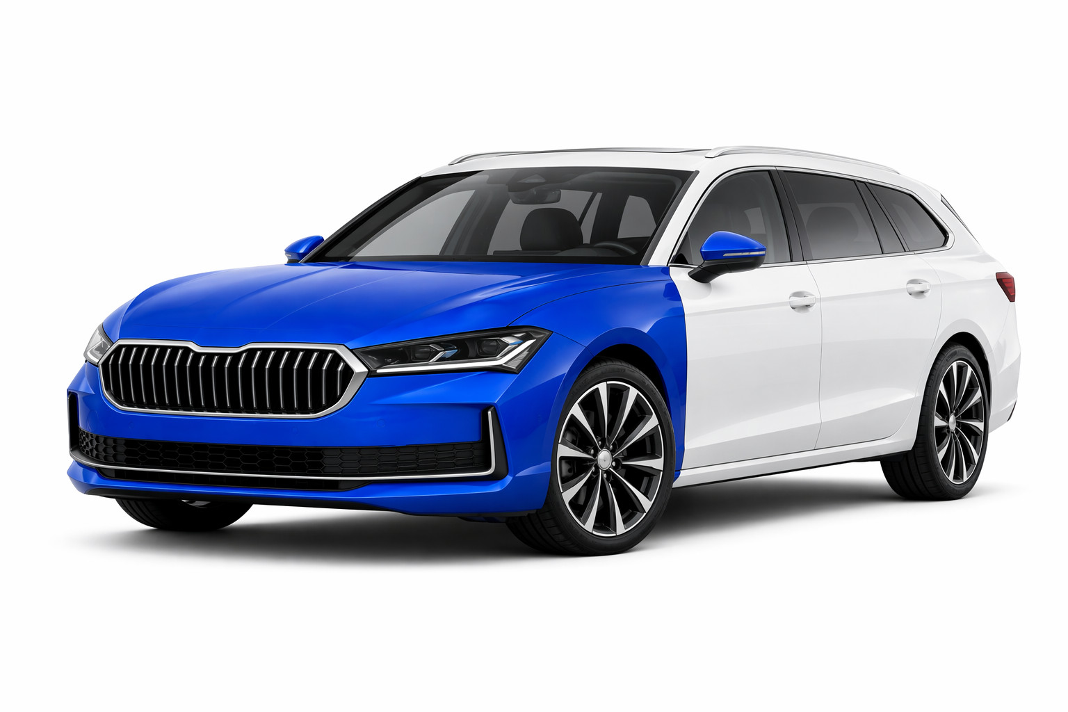 Precut PPF Clear Bra Kit For Skoda Superb Estate SE L 2024-2025