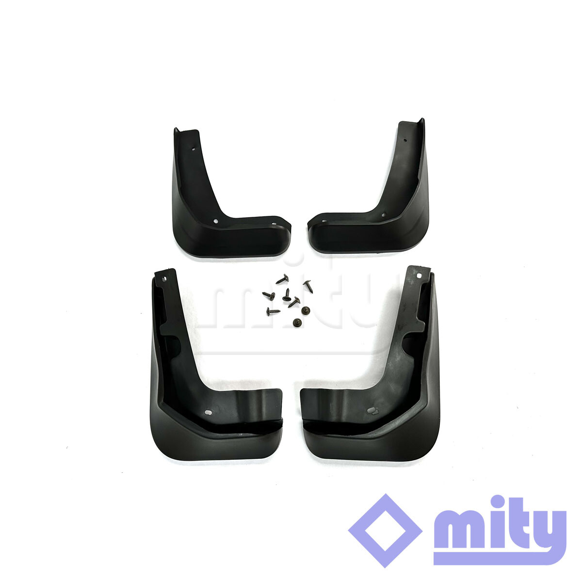 Tailored Mud Flaps Set of 4 For Ford Focus Hatchback 2012-2018 Mity
