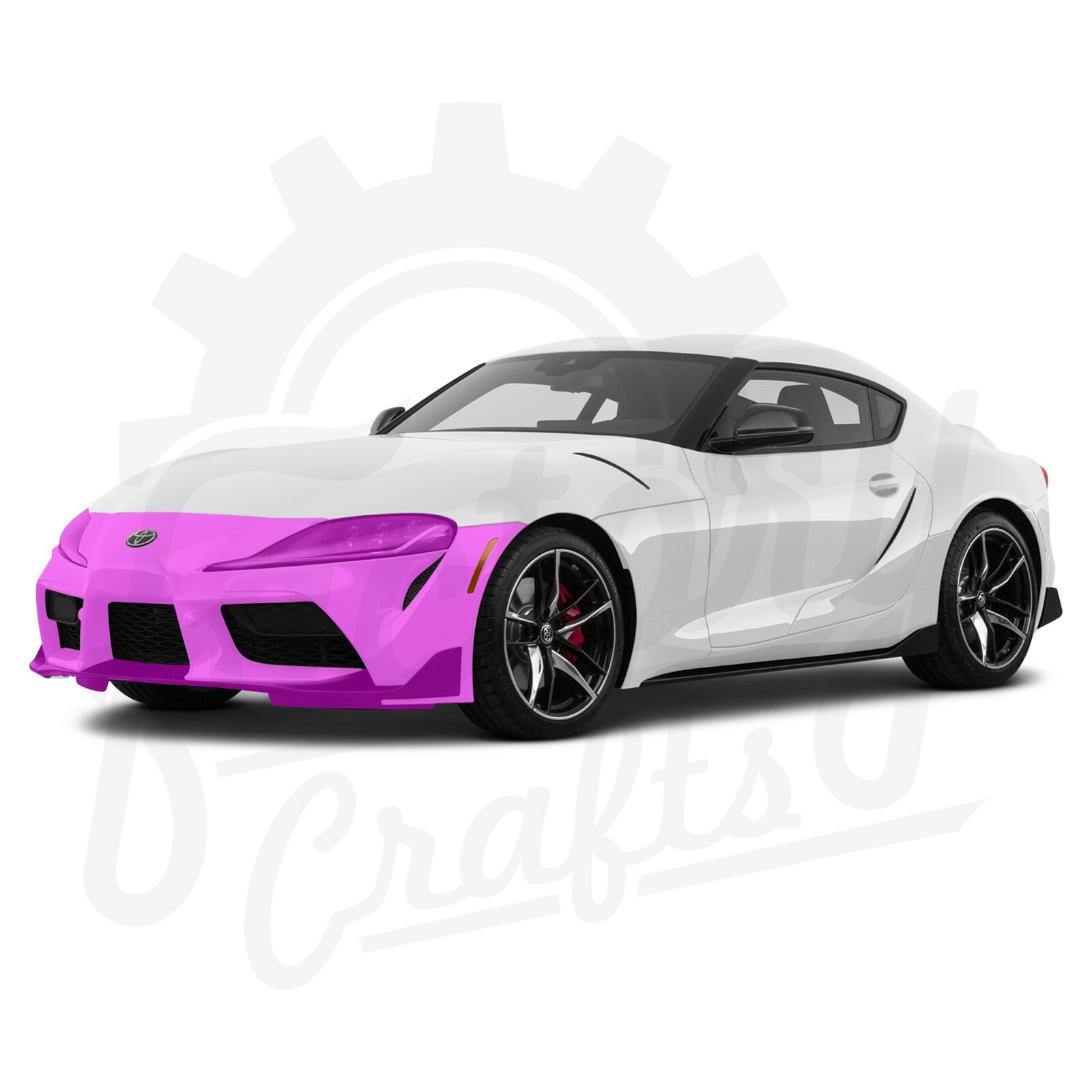 Stone Guard Paint Protection Film Clear Bra PPF For Toyota GR Supra 20-21 B-L