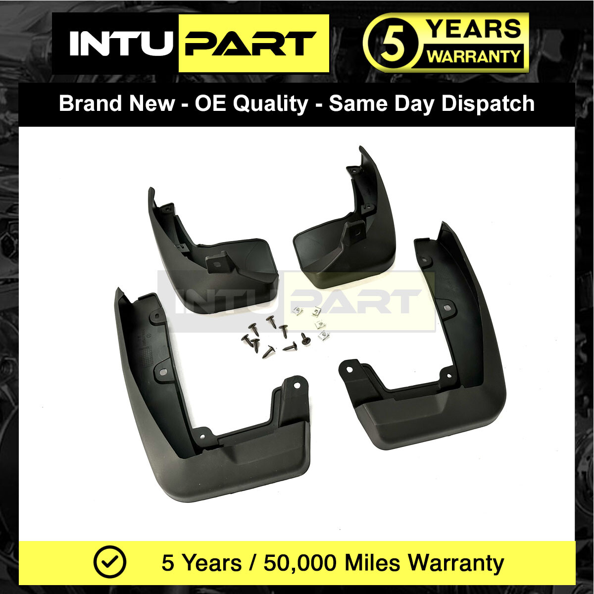 Full Set Rubber MudFlaps For Honda CR-V 2017-2020 Intupart