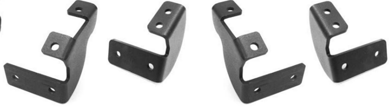 Go Rhino Step Nerf Bar Mount Kit Dominator Xtreme D1 D2 D6 DSS DT Side Steps-MOU