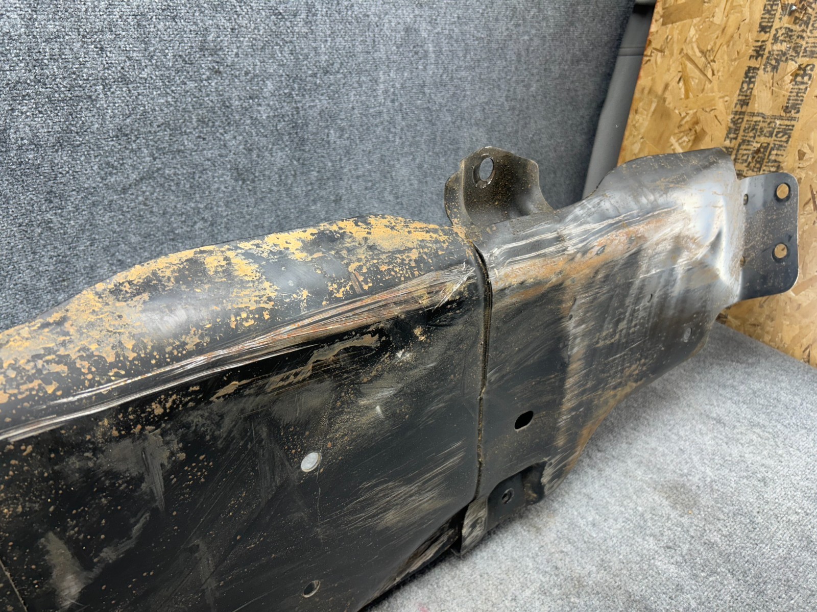 JEEP WRANGLER SPORT 09-18 OEM 4 DOOR FUEL TANK SKID PLATE SHIELD GUARD COVER 77K