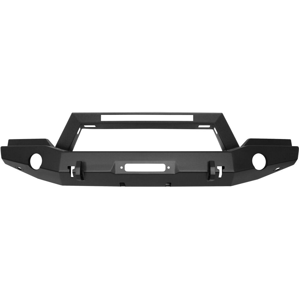 WJ2 Full Width Front Bumper w/ LED Light Cut-Out Black #59-80055 Westin
