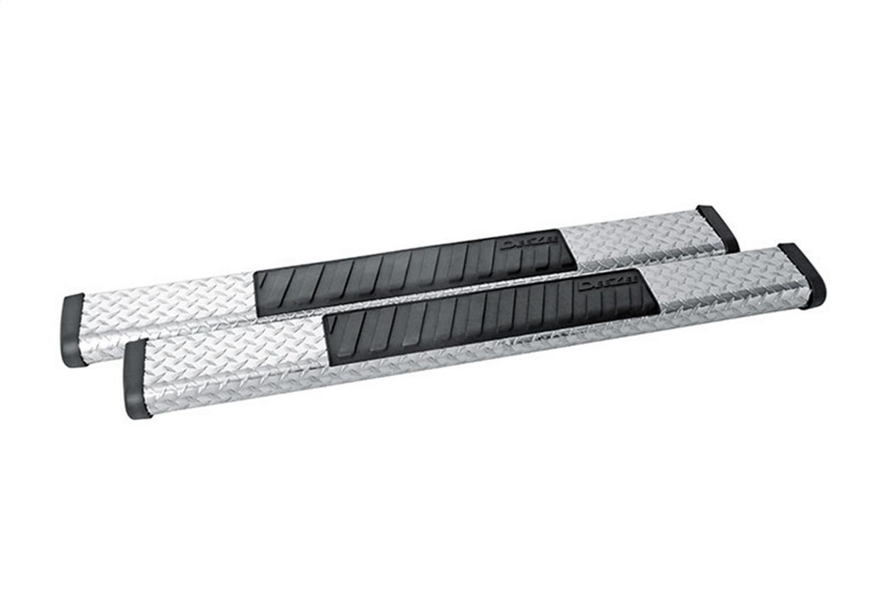 Dee Zee Black-Tread Aluminum Side Step 6 in. Oval Cab Length +BT/NB/OVAL6 BRITE