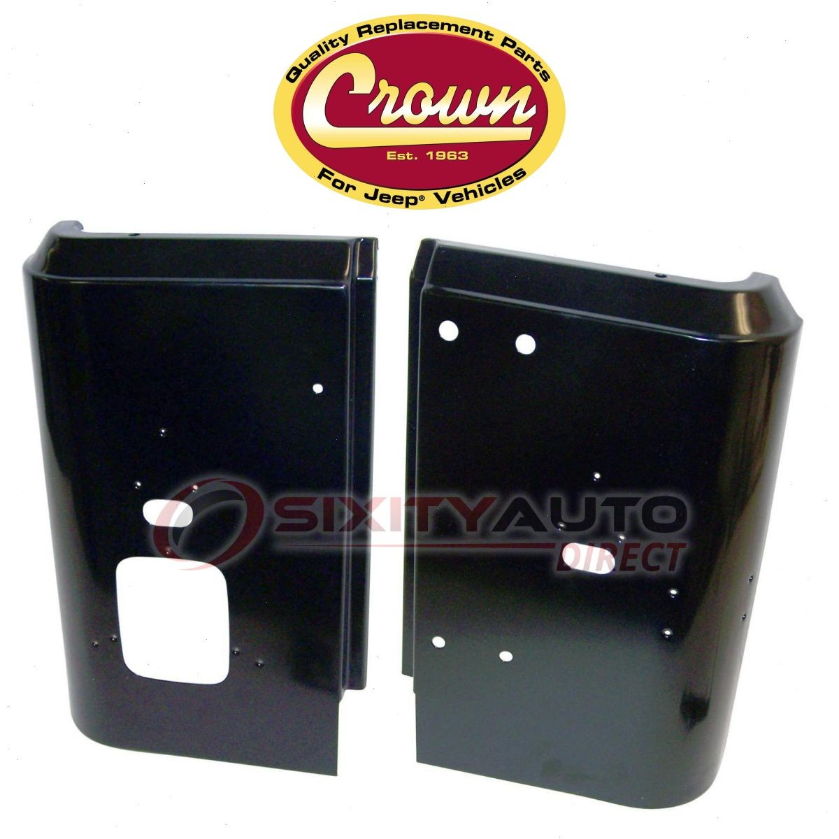 Crown Automotive Body Corner Guard for 1987-1995 Jeep Wrangler – Rear ek