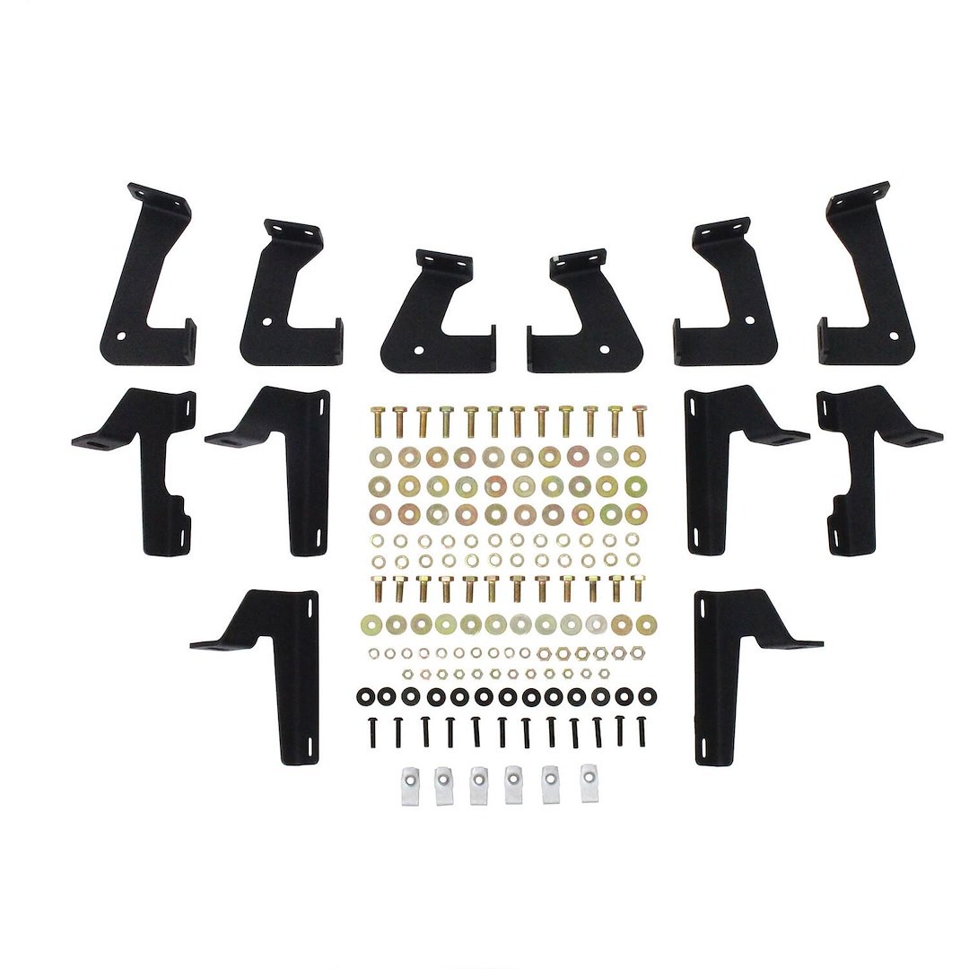 Westin Automotive 56-14065 Steel Square Black Powder Coated Nerf Bar