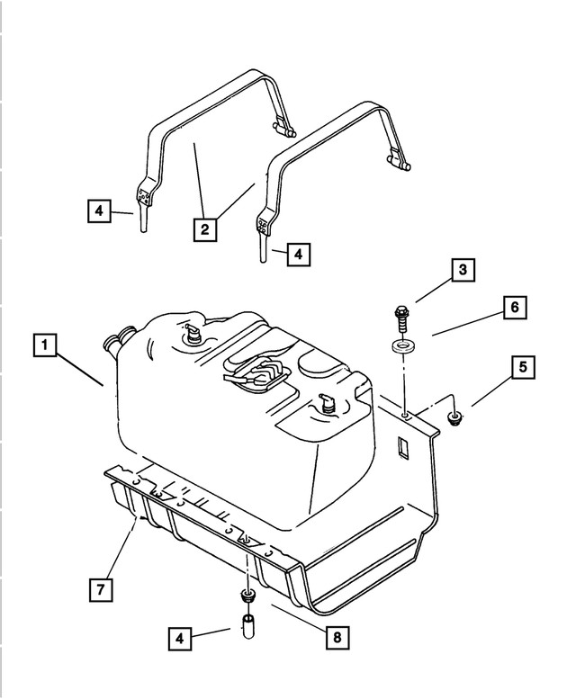 Genuine Mopar Skid Plate 52100219AB