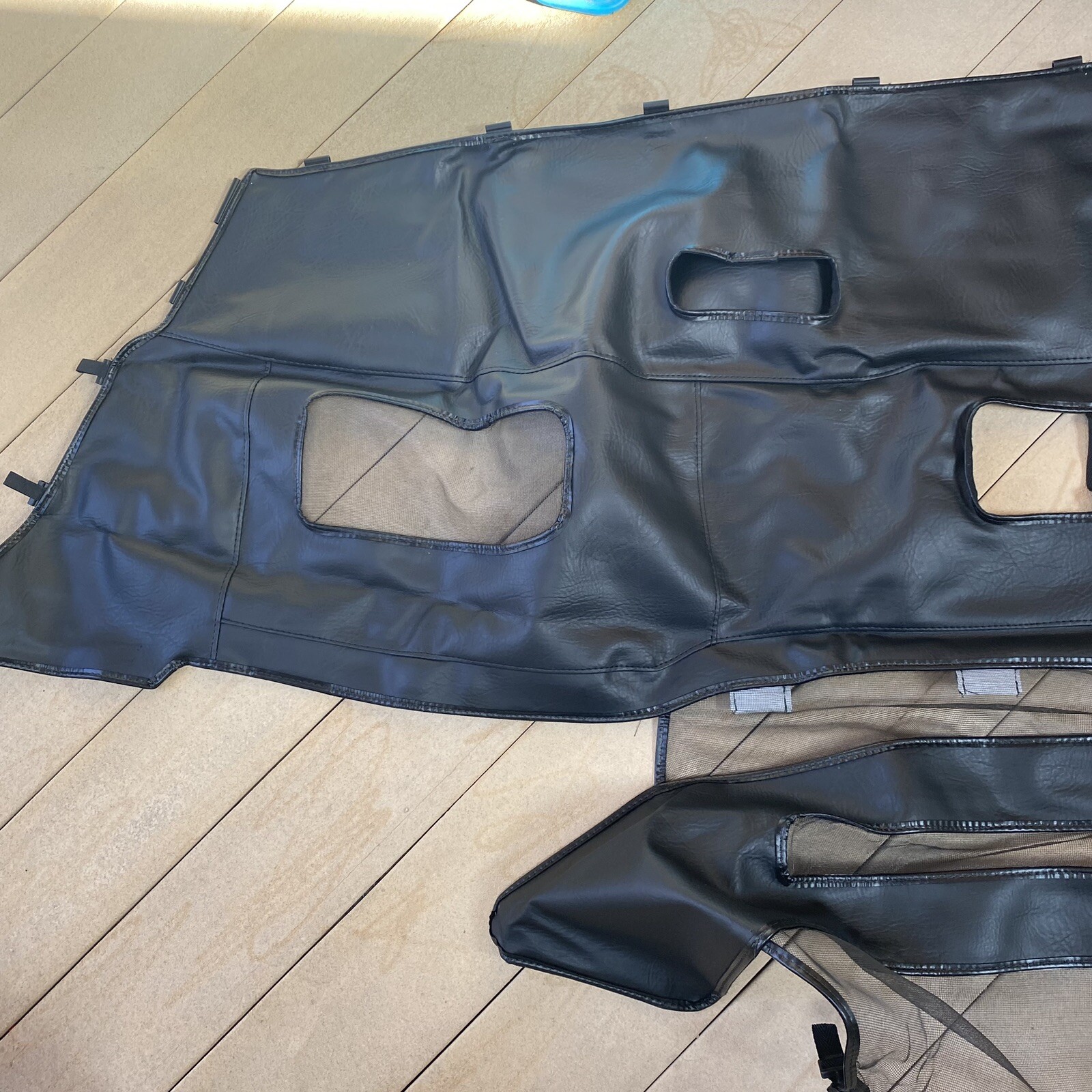 Used Lebra Front End Mask Cover Bra FORD F150 2018 with fogs Lights 551629-01