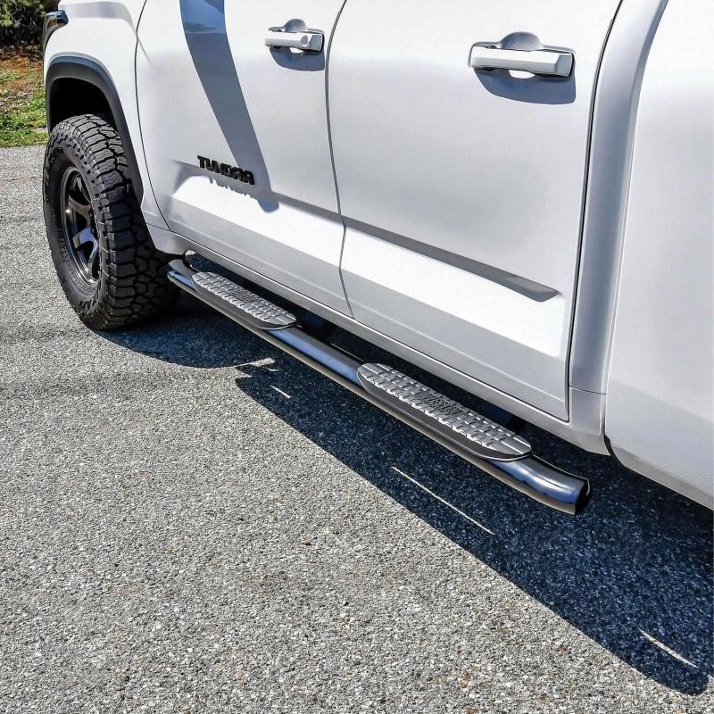 Westin PRO TRAXX 4 Oval Nerf Step Bars for Toyota Tundra Double Cab 2022 – Black